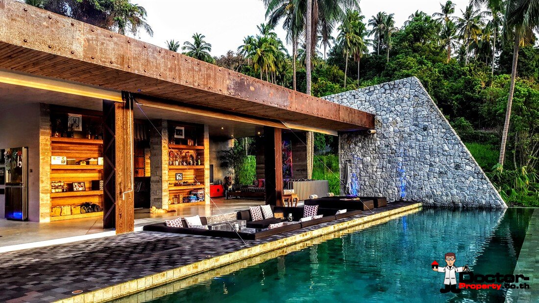 Unique 3 Bedroom Pool Villa - Taling Ngam - Koh Samui - for sale